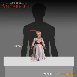 Halloween Mezco Annabelle The Conjuring Doll MDS Roto Plush