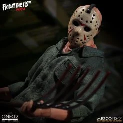 Halloween Jason Voorhees Mezco Toys One:12 Friday The 13th Part 3 Action Figure