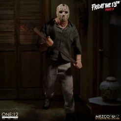 Halloween Jason Voorhees Mezco Toys One:12 Friday The 13th Part 3 Action Figure