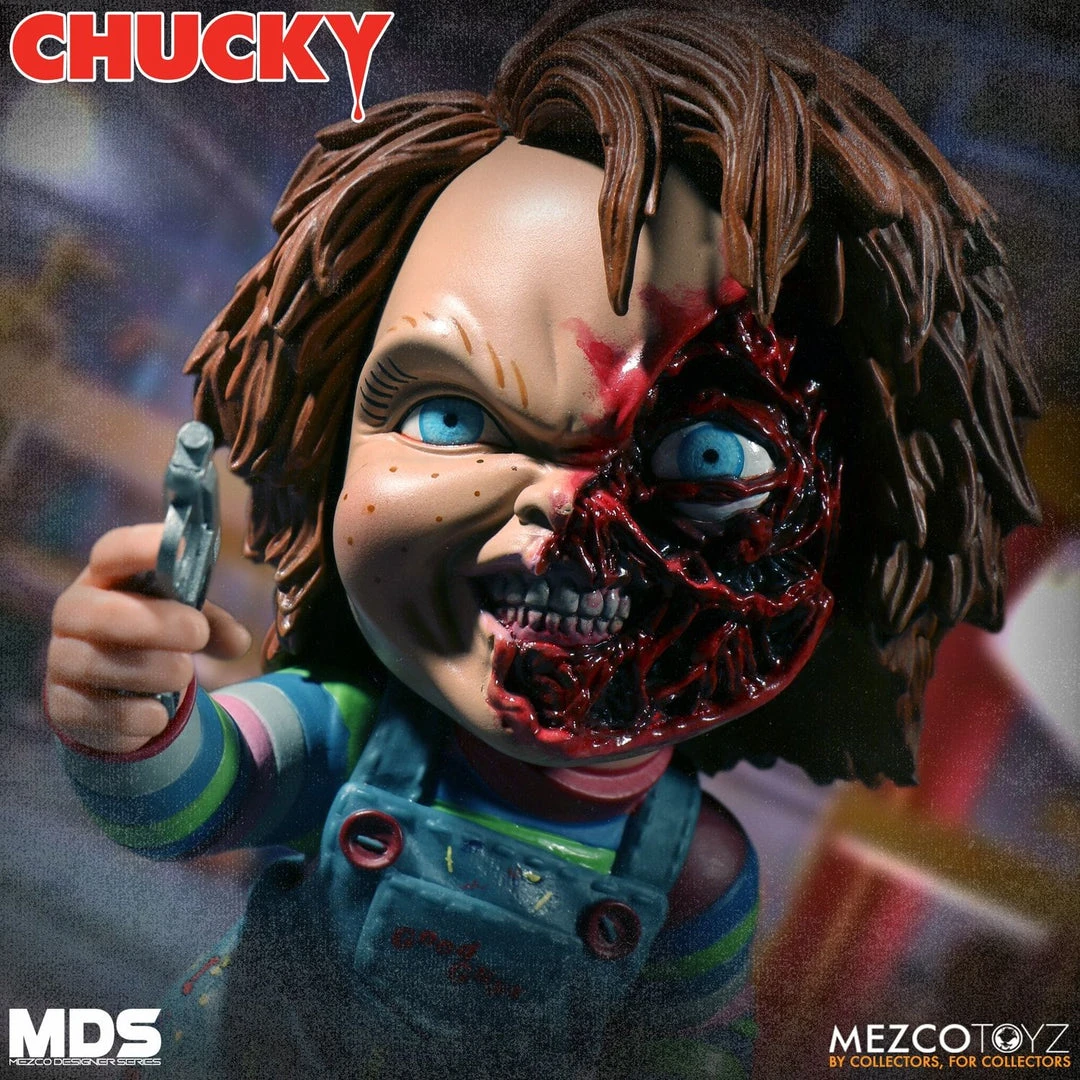 Mezco Chucky Designer Series Deluxe MDS Childs Play Action Figure Halloween