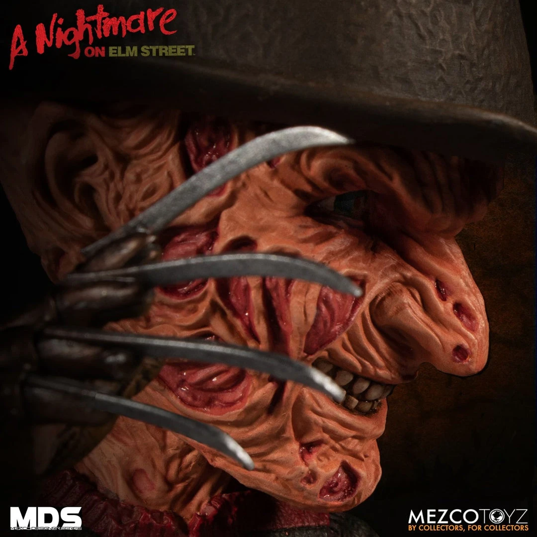 Halloween Mezco Freddy Krueger A Nightmare On Elm Street 3: Dream Warriors Designer Series MDS Action Figure