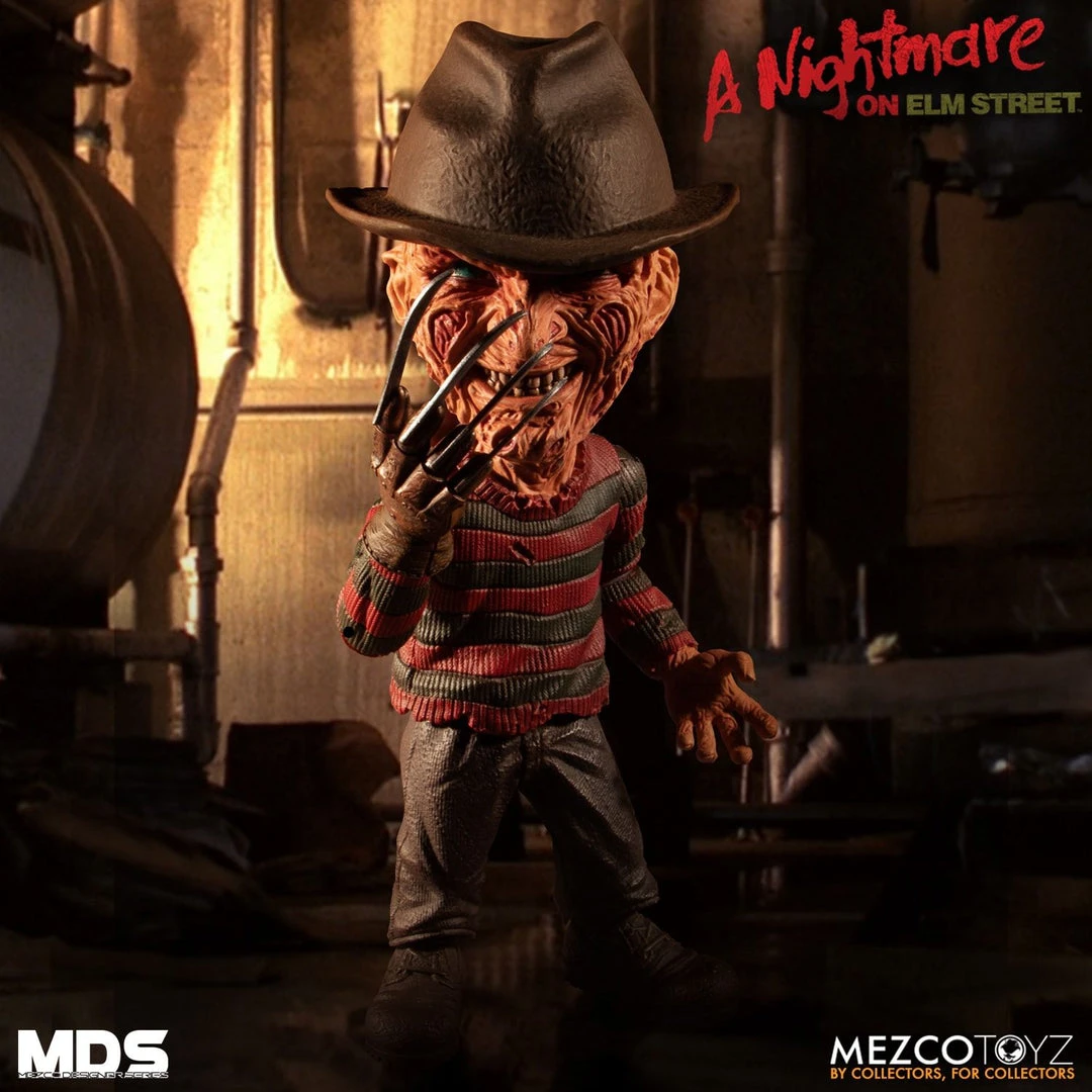Halloween Mezco Freddy Krueger A Nightmare On Elm Street 3: Dream Warriors Designer Series MDS Action Figure