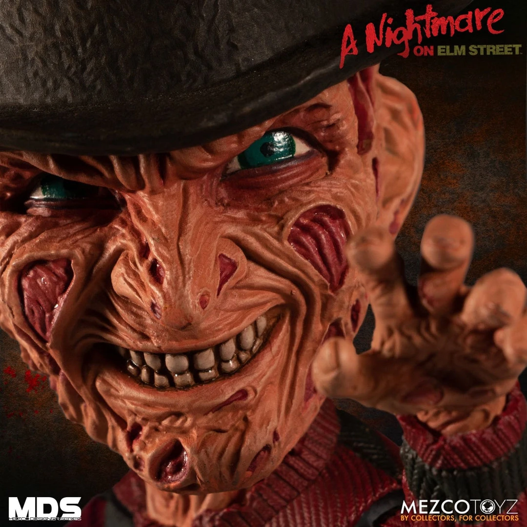Halloween Mezco Freddy Krueger A Nightmare On Elm Street 3: Dream Warriors Designer Series MDS Action Figure