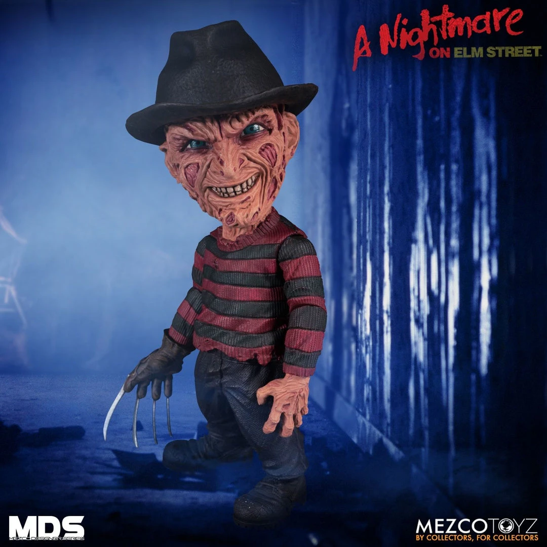 Halloween Mezco Freddy Krueger A Nightmare On Elm Street 3: Dream Warriors Designer Series MDS Action Figure