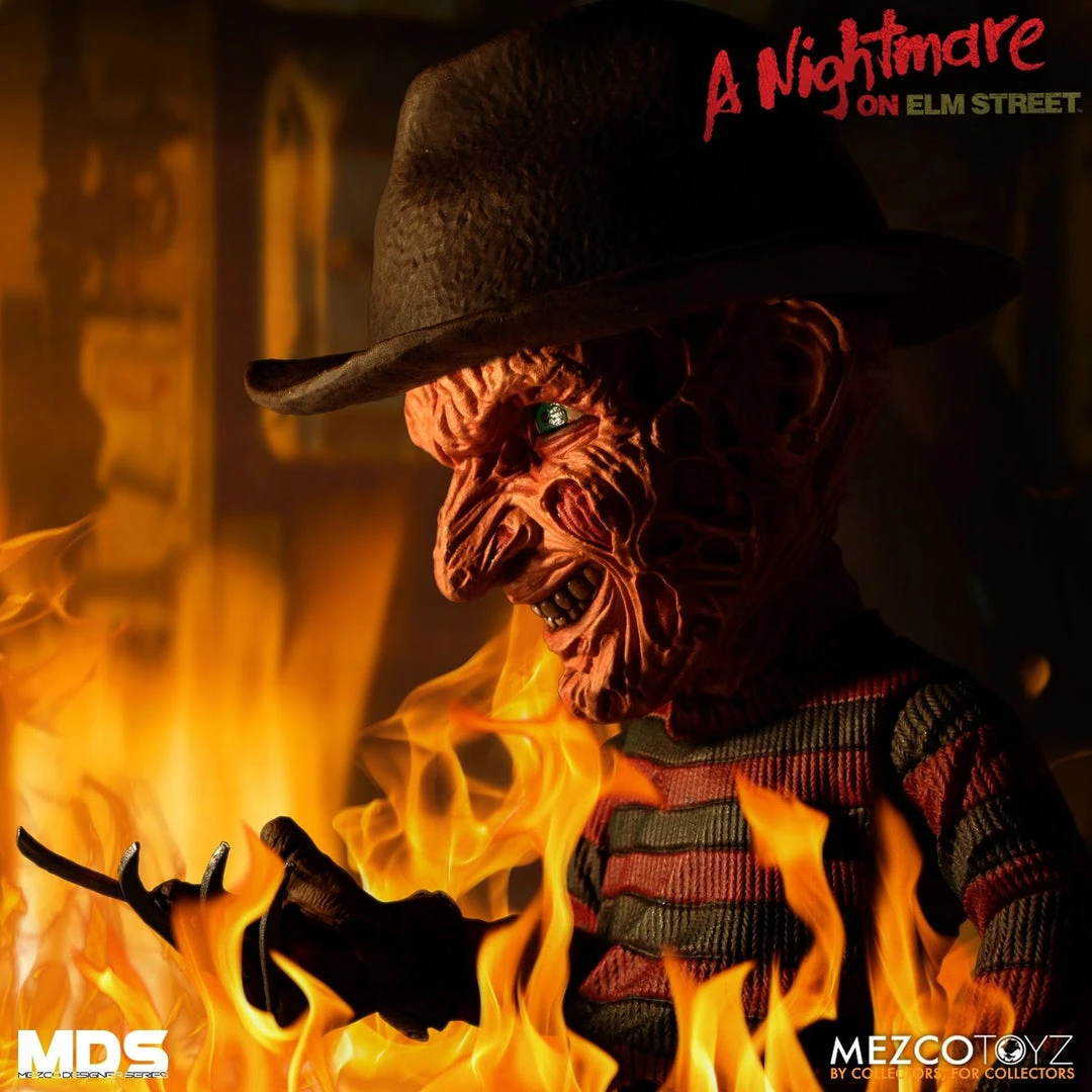 Halloween Mezco Freddy Krueger A Nightmare On Elm Street 3: Dream Warriors Designer Series MDS Action Figure