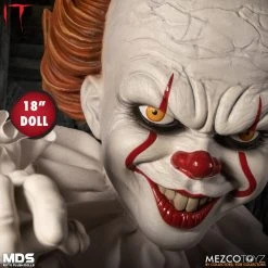Mezco IT Pennywise Roto Plush Designer Series Figure MDS Doll Halloween