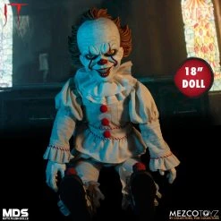 Mezco IT Pennywise Roto Plush Designer Series Figure MDS Doll Halloween