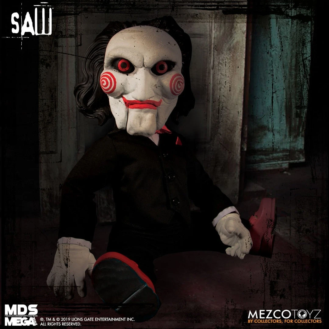 Mezco Saw Talking Billy Doll Designer Series MDS Mega Scale Halloween