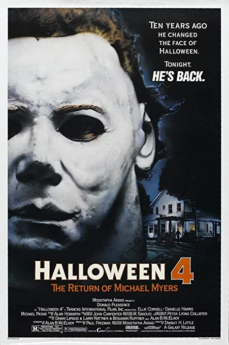Trick Or Treat Studios Halloween 4 Michael Myers Poster Mask