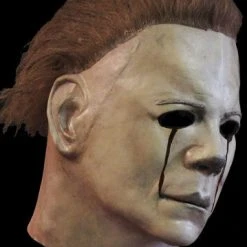 Halloween II Micheal Myers Blood Tears Deluxe Mask By Trick Or Treat Studios