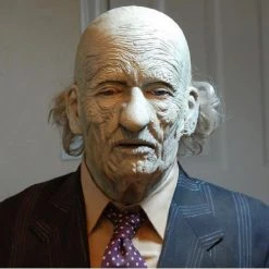 Halloween Leatherface 1974 GRANDPA Mask Texas Chainsaw Massacre By Trick Or Treat Studios