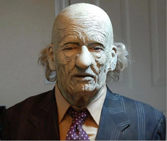 Halloween Leatherface 1974 GRANDPA Mask Texas Chainsaw Massacre By Trick Or Treat Studios