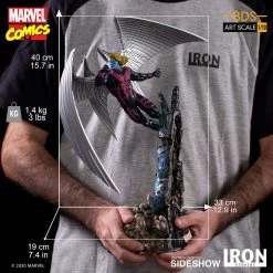 Iron Studios Archangel X-Men Marvel Comics 1:10 Scale Statue