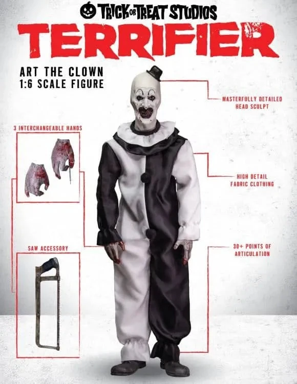 Trick Or Treat Studios Terrifier - Art The Clown 1:6 Scale Action Figure