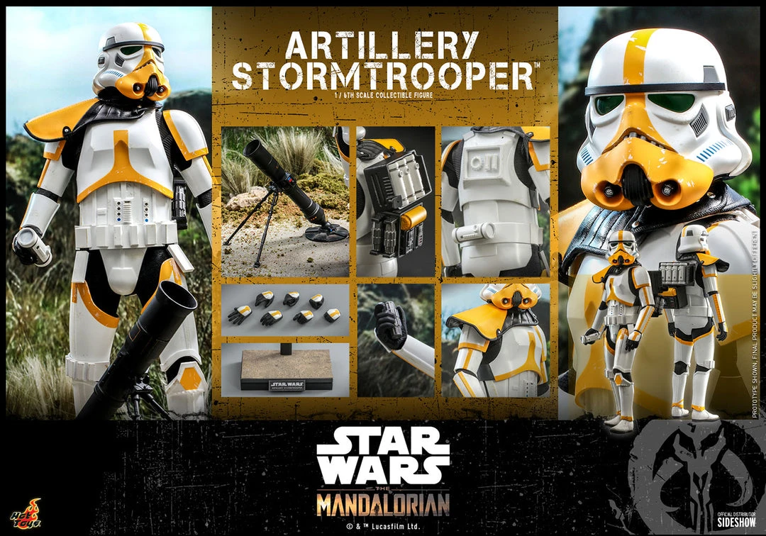Hot Toys Hot Toys Limited Star Wars Artillery Stormtrooper The Mandalorian 1/6 Scale Figure