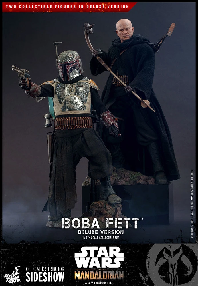 Hot Toys Boba Fett The Mandalorian Deluxe Sixth Scale Figure Set Hot Toys Limited