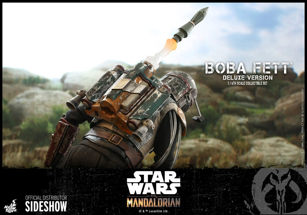 Hot Toys Boba Fett The Mandalorian Deluxe Sixth Scale Figure Set Hot Toys Limited