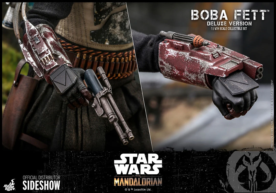 Hot Toys Boba Fett The Mandalorian Deluxe Sixth Scale Figure Set Hot Toys Limited