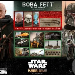 Hot Toys Boba Fett The Mandalorian Deluxe Sixth Scale Figure Set Hot Toys Limited