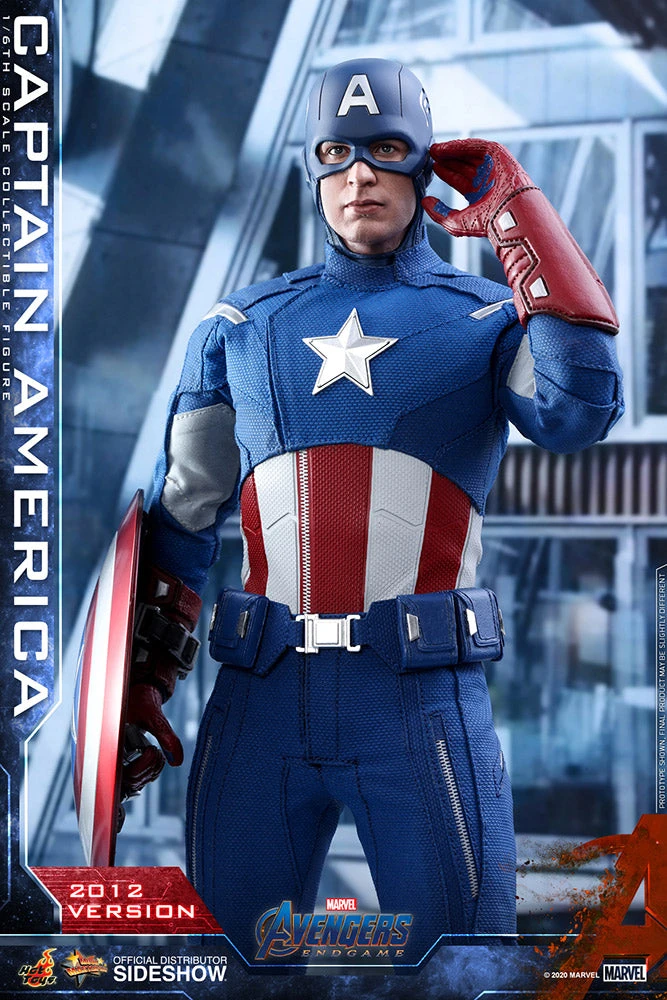 Hot Toys Hot Toys Limited Marvel Avengers Captain America Sixth Scale Figure