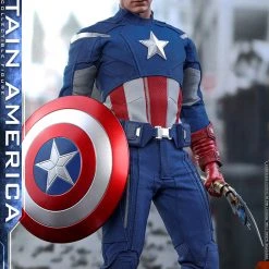 Hot Toys Hot Toys Limited Marvel Avengers Captain America Sixth Scale Figure