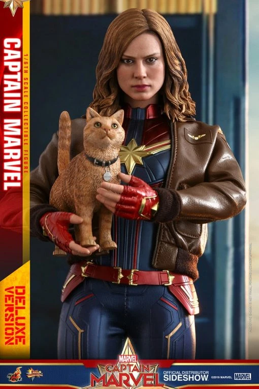 Hot Toys Limited Hot Toys Captain Marvel Deluxe Version Sixth Scale Figure