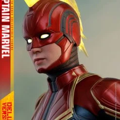 Hot Toys Limited Hot Toys Captain Marvel Deluxe Version Sixth Scale Figure