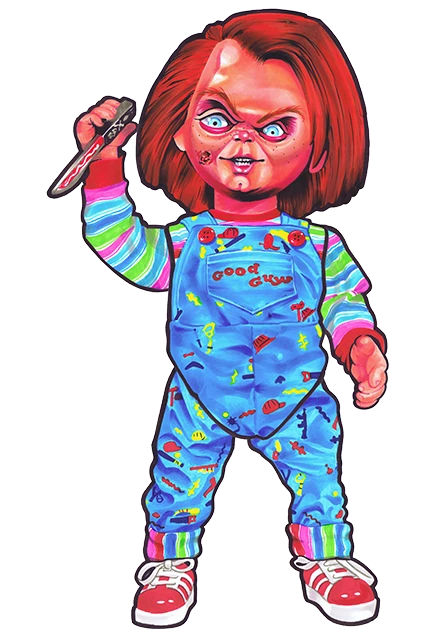 Trick Or Treat Studios Chucky Child's Play Wall Decor Series 1 Halloween Collection