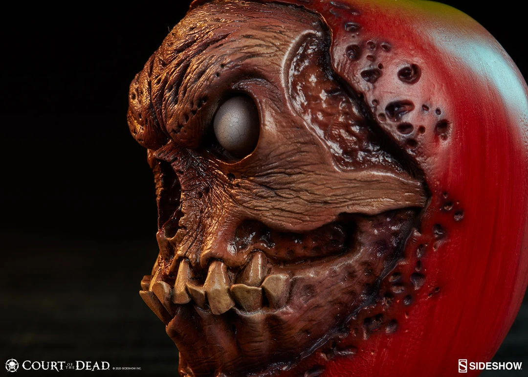 Sideshow Collectibles Court Of The Dead Skull Apple (Rotten Version)