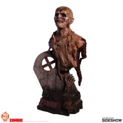Trick Or Treat Studios Halloween Fulci Zombie Worm Zombie Poster Bust