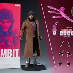 Sideshow Collectibles Gambit X-Men Deluxe Sixth Scale Figure