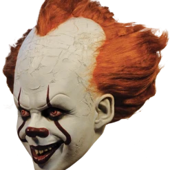 Trick Or Treat Studios Halloween IT Pennywise Deluxe Edition Mask