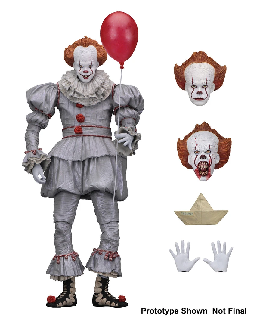 Halloween NECA - IT - Pennywise 7" Scale Action Figure - Ultimate Pennywise (2017)