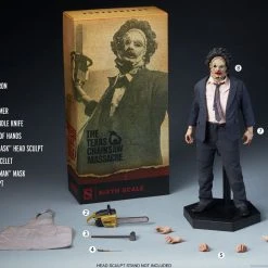 Sideshow Collectibles Halloween Texas Chainsaw Massacre 1974 Pretty Woman Leatherface Sixth Scale Figure