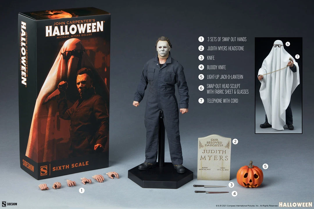 Sideshow Collectibles Halloween 1978 Michael Myers Deluxe Sixth Scale Figure