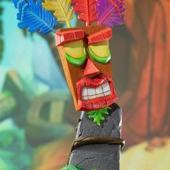 First 4 Figures Crash Bandicoot Mini Aku Aku Mask Statue
