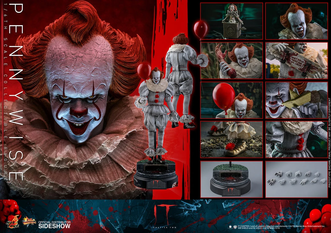 Hot Toys Pennywise IT Chapter Two Sixth Scale Figure Hot Toys Limited