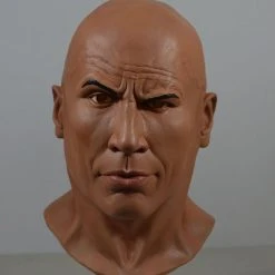 The Rock WWE Adult Halloween Mask Trick Or Treat Studios