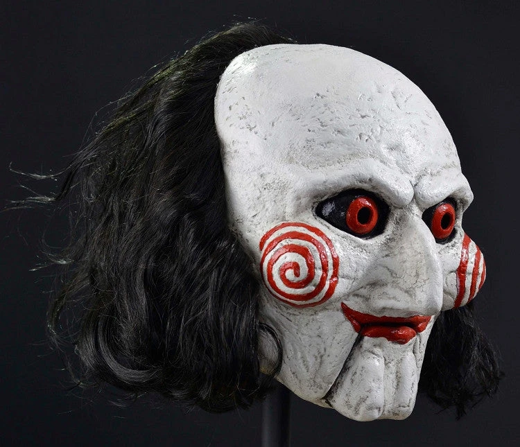 Halloween SAW Billy Puppet Jigsaw Mask By Trick Or Treat Studios