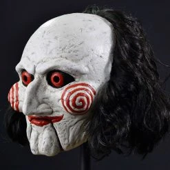 Halloween SAW Billy Puppet Jigsaw Mask By Trick Or Treat Studios