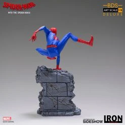 Iron Studios Marvel Into The Spider-verse Spider-Man Peter B Parker 1/10th Scale Statue