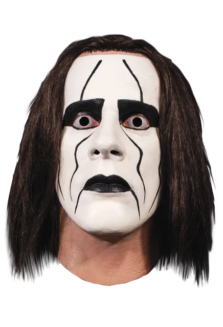 Halloween WWE - Sting Deluxe Full Head Mask By Trick Or Treat Studios