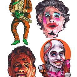 Trick Or Treat Studios Texas Chainsaw Massacre Wall Decor Series 1 Collection Halloween