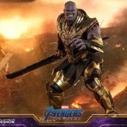 Hot Toys Hot Toys Limited Thanos (Battle Damaged Version) Avengers End Game Sixth Scale Figure