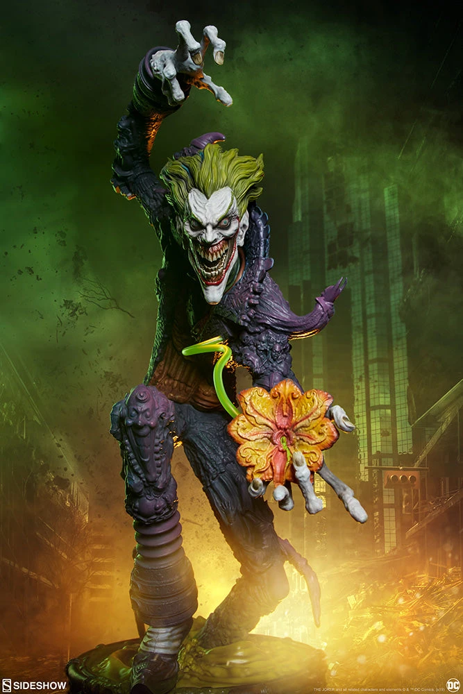Joker Nightmare DC Comics Gotham City Collection Statue By Sideshow Collectibles Halloween