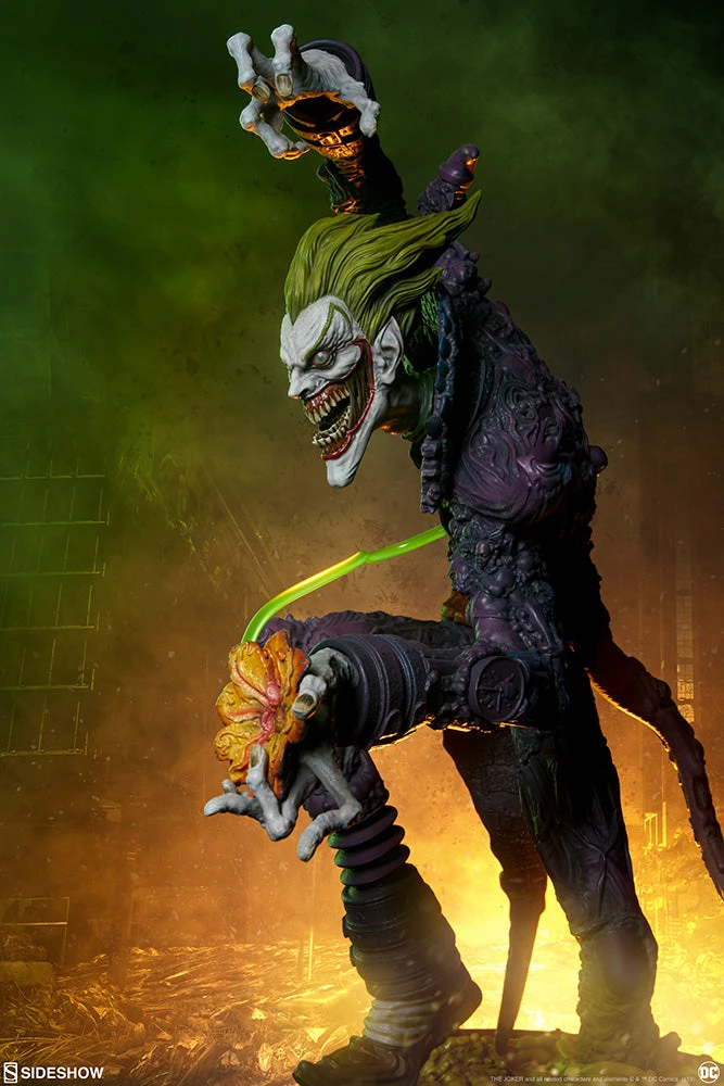 Joker Nightmare DC Comics Gotham City Collection Statue By Sideshow Collectibles Halloween