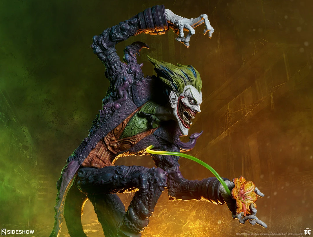 Joker Nightmare DC Comics Gotham City Collection Statue By Sideshow Collectibles Halloween