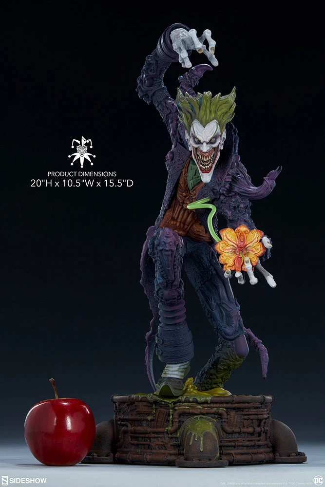 Joker Nightmare DC Comics Gotham City Collection Statue By Sideshow Collectibles Halloween