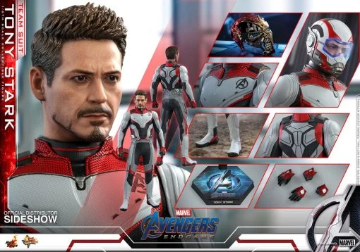 Hot Toys Iron Man Tony Stark (Team Suit) Marvel Avengers: Endgame Sixth Scale Figure