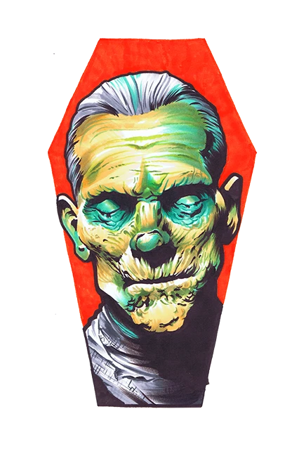 Trick Or Treat Studios Halloween Universal Classic Monsters Wall Decor Series 1 Collection
